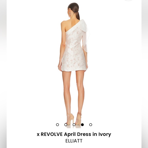 Revolve x ELLIATT White Bridal Dress - Picture 3 of 5